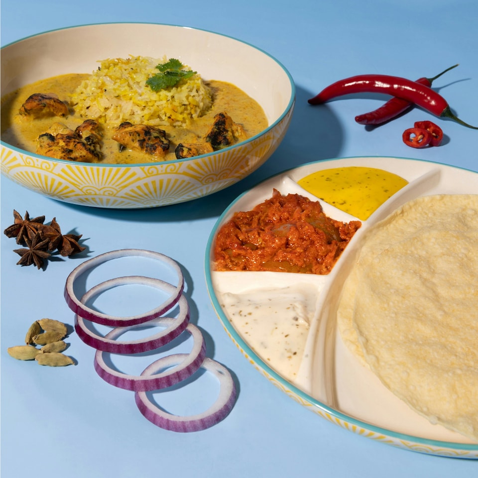 image 1 of Typhoon World Foods Multi-Cuisine Bowl & Divider Plate