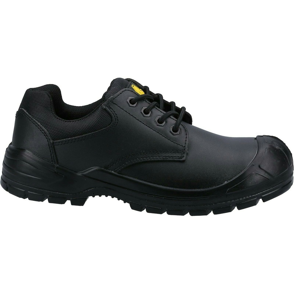 image 1 of Amblers Unisex Adult 66 Leather Safety Shoes - Black - 6 UK