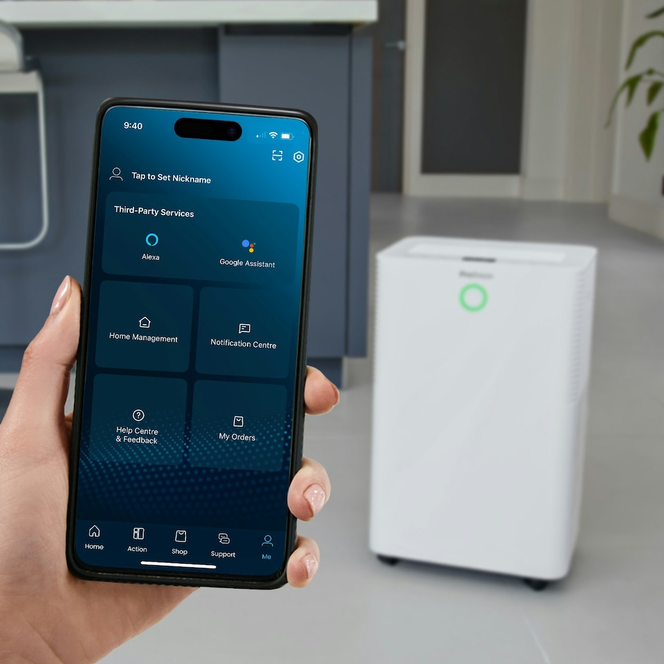 image 1 of Pro Breeze OmniDry 20L Dehumidifier with Smart App Control