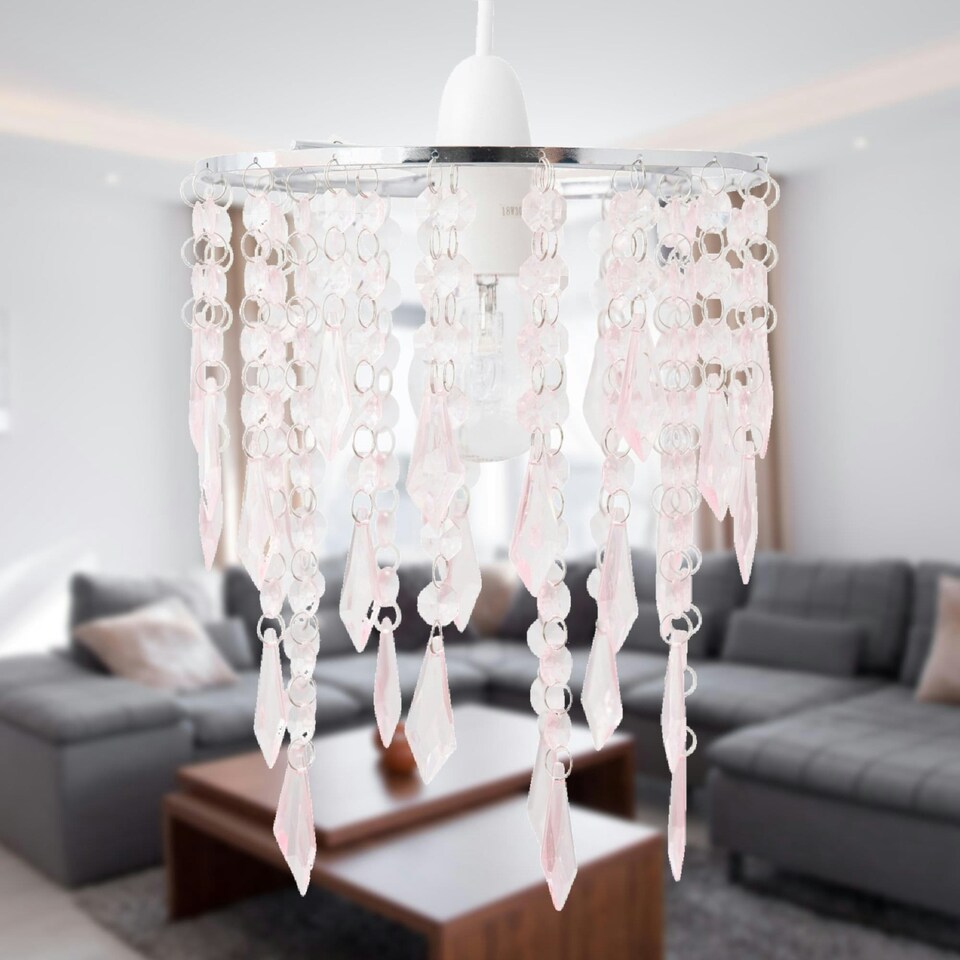image 1 of Chrome & Pink Jewels Light Shade Pink | Chrome