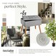 image 8 of Bench Ranya upholstered linen look with storage space - 300kg capacity Grey | Light Grey