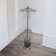 image 4 of Coat/Umbrella Hold Stand - Metal - L56 x W56 x H172 cm - Grey