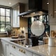 image 2 of Winter Flowers Splash Back | White