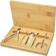 image 4 of Bullet Ladia Bamboo Manicure Set - Natural - One Size