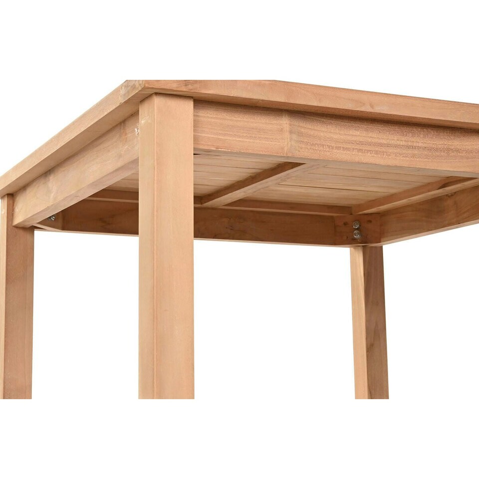 image 1 of Dining Table Home ESPRIT Brown Teak 80 x 80 x 77 cm N/A