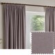 image 1 of Yard Heavy Chenille Room Darkening Pencil Pleat Curtains, Mauve, (W) 229 x (D) 183cm | Purple | Mauve | 1