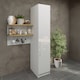 image 2 of JD Greta Kitchen Base Tall Larder Unit 400mm With Doors 40cm - White Gloss
