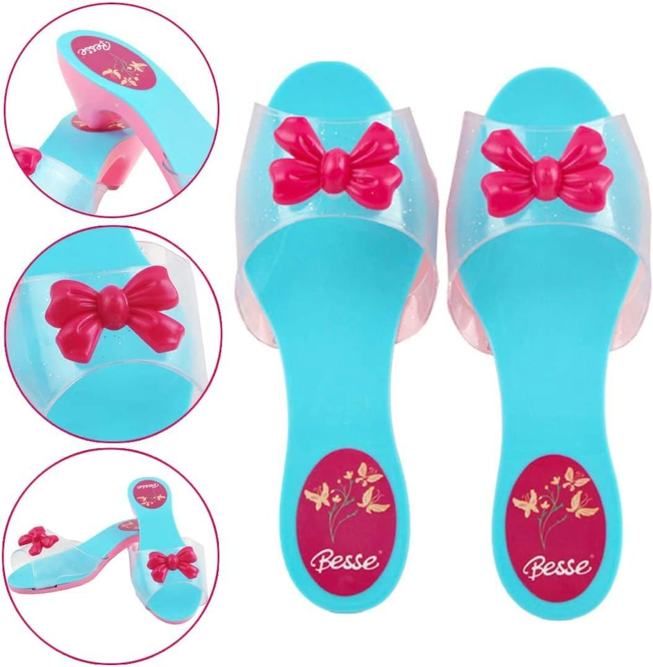 image 1 of Princess Shoe and jewelry Boutique with 4 Pairs of Shoes, Rings, Bracelets & Earrings Included