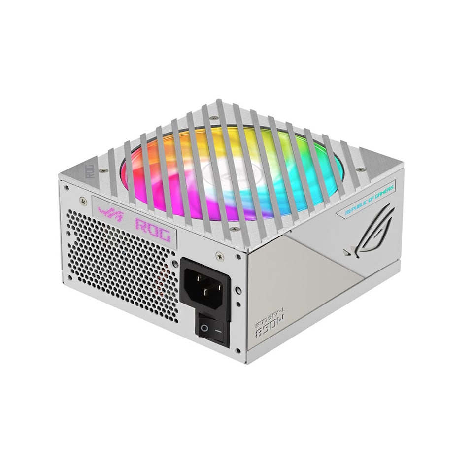 image 1 of ASUS ROG Loki SFX-L 850W Platinum Power Supply Unit 24-Pin ATX PCIe 5.0 White