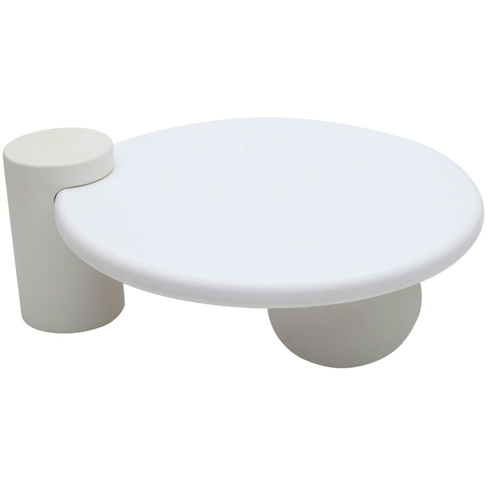 image 1 of Udaipur Modern Abstract Coffee Table White