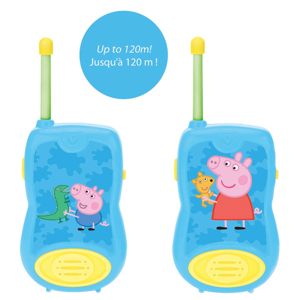 image 1 of Lexibook TW12PP Peppa Pig Walkie-Talkies 120M