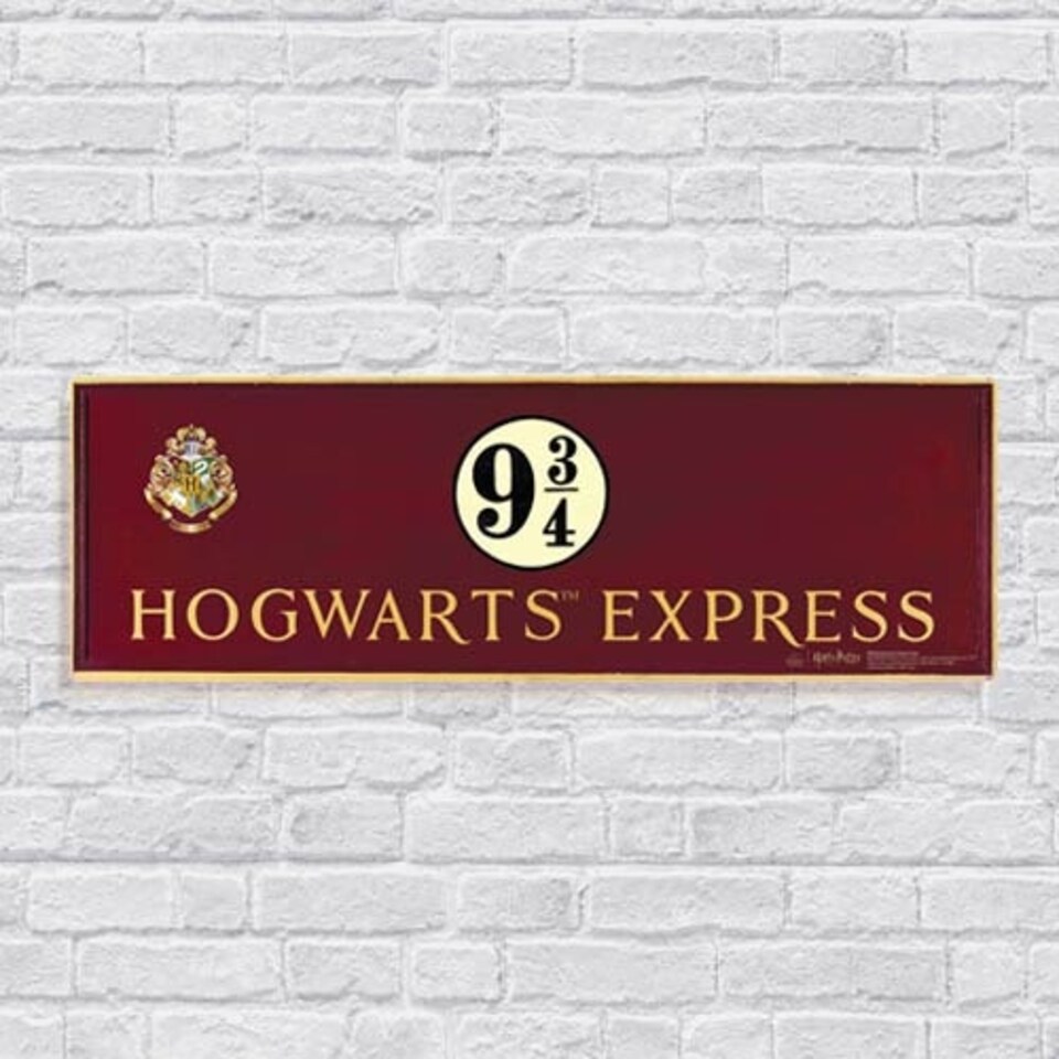 Hogwarts Express Harry Potter Wizarding World Wall Art Cardboard Cutout Sign 92cm