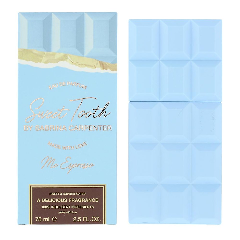 image 1 of Sabrina Carpenter Sweet Tooth Me Espresso Womens EDP 75ml Fragrance | Multi | Blue | 75ml