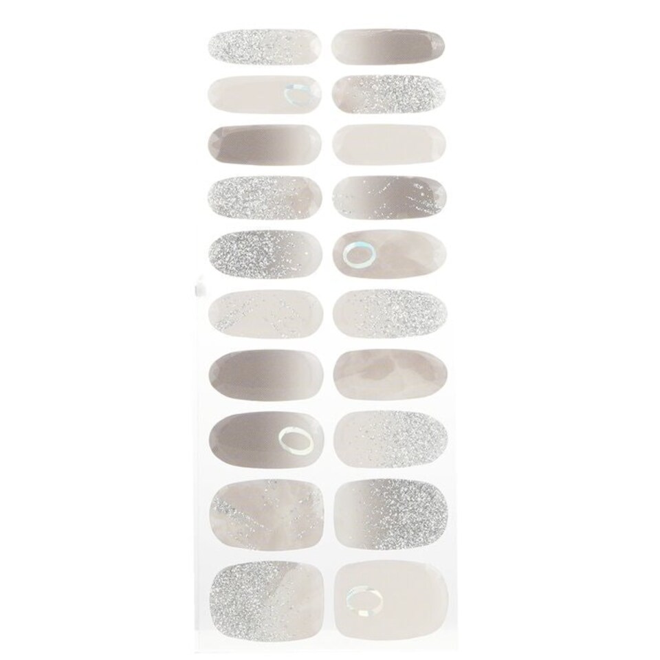 image 1 of Nanaglow Nail Sticker - # Gn16 - 20pcs Multi