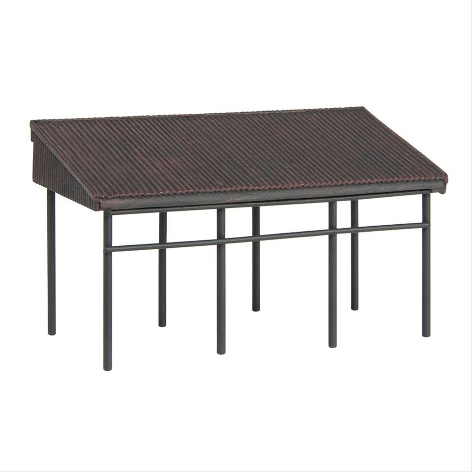image 1 of Graham Farish Scenecraft Industrial Store and Canopy (Pre-Built)