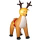 image 6 of HOMCOM 6ft Christmas Inflatable Reindeer Decoration Xmas Indoor Outdoor Lights
