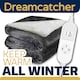image 7 of Dreamcatcher Grey Soft Microfleece & Sherpa Electric Blanket Heated Throw 160x120cm Grey