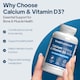 image 2 of Calcium 1000mg & Vitamin D3 400iu Tablets