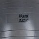 image 3 of Swiss Exercise Ball Anti Burst 150kg for Yoga, Fitness Pilates Core Workouts 55cm Grey