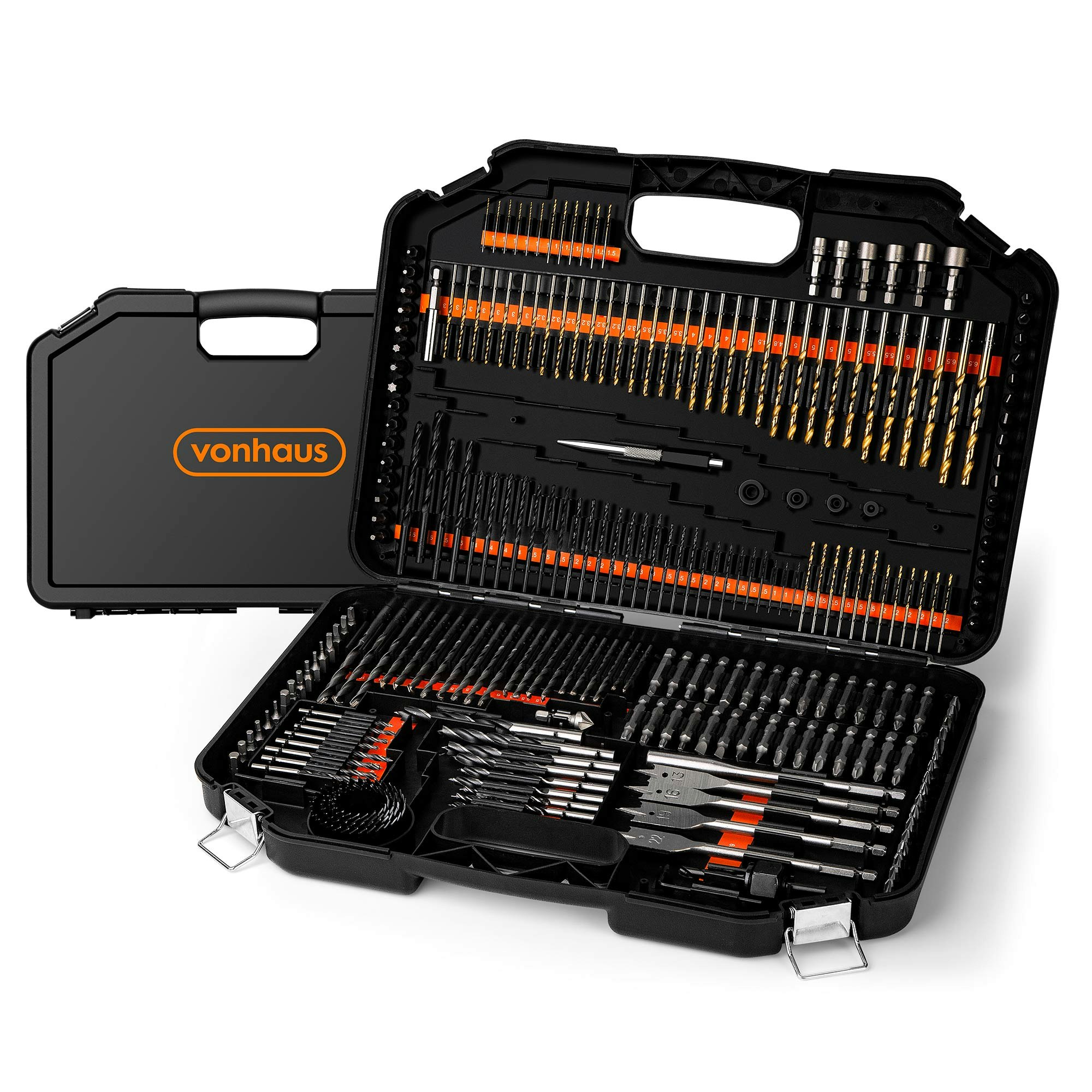 VonHaus 246 Piece Screwdriver Bit and Drill Bit Set - Tesco Groceries