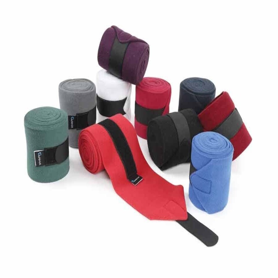 image 1 of Shires ARMA Fleece Bandages Green | Size: 5
Colour: Green