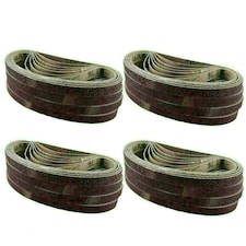 Air Finger Sander Sanding Abrasive Belts Grinder 330mm x 10mm Mixed Grit 100pk