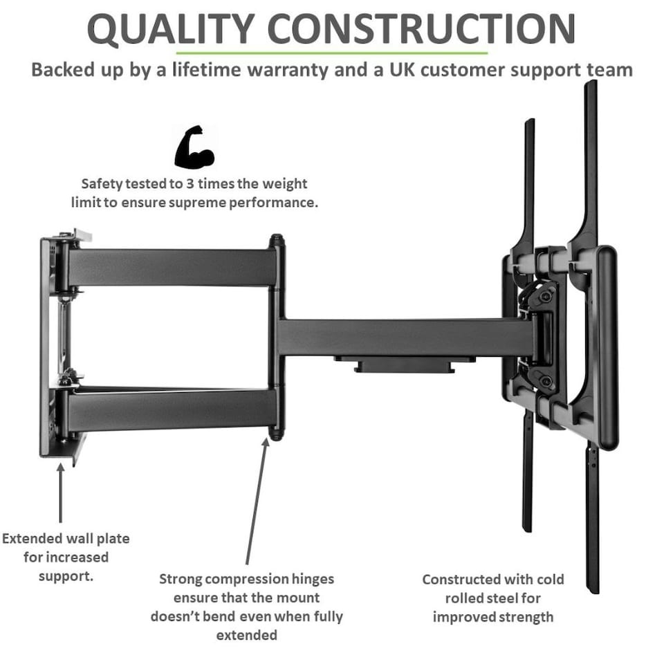 image 1 of Tech ART TA-GO120FM 60-120" TV Bracket