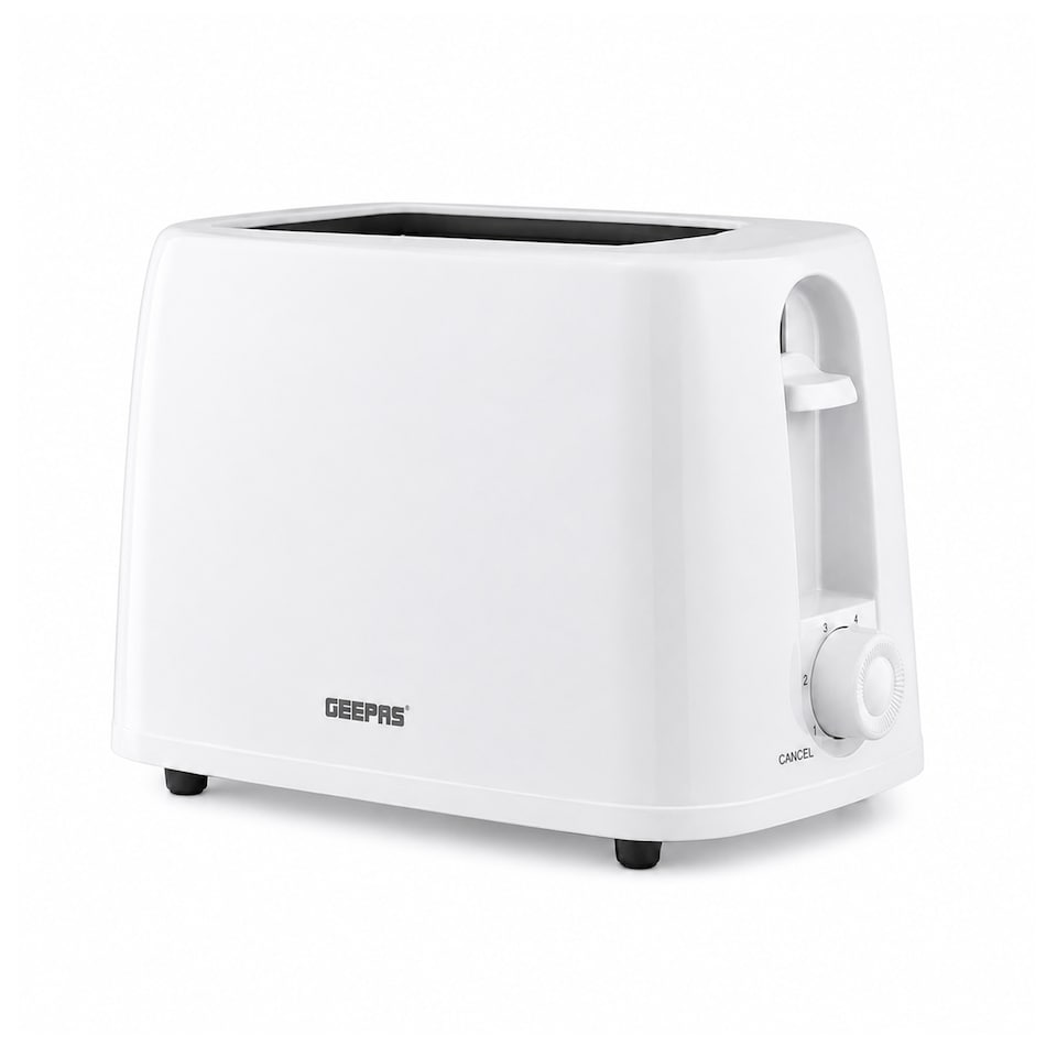 image 1 of GEEPAS 2 Slice Toaster 650W - White