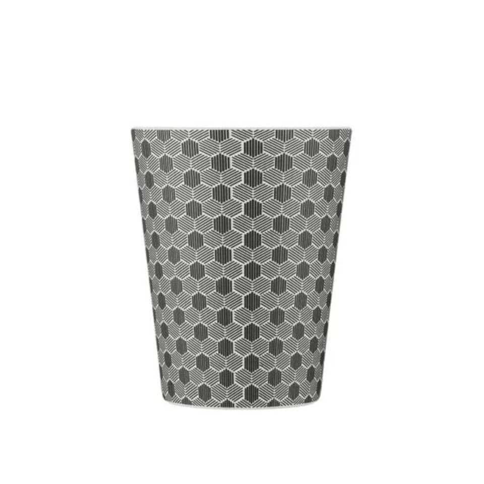 image 1 of Ecoffee Cup 12oz 350ml Reusable, Plant Based Coffee Cup with Silicone Lid & Sleeve - Fermi's Paradox