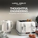 image 6 of Laura Ashley Kettle & Toaster Set Stainless Steel Bundle by VQ