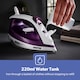 image 4 of GEEPAS Steam Iron  2000W Purple