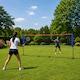 image 2 of Small 3m Adjustable Foldable Badminton Tennis Volleyball Net