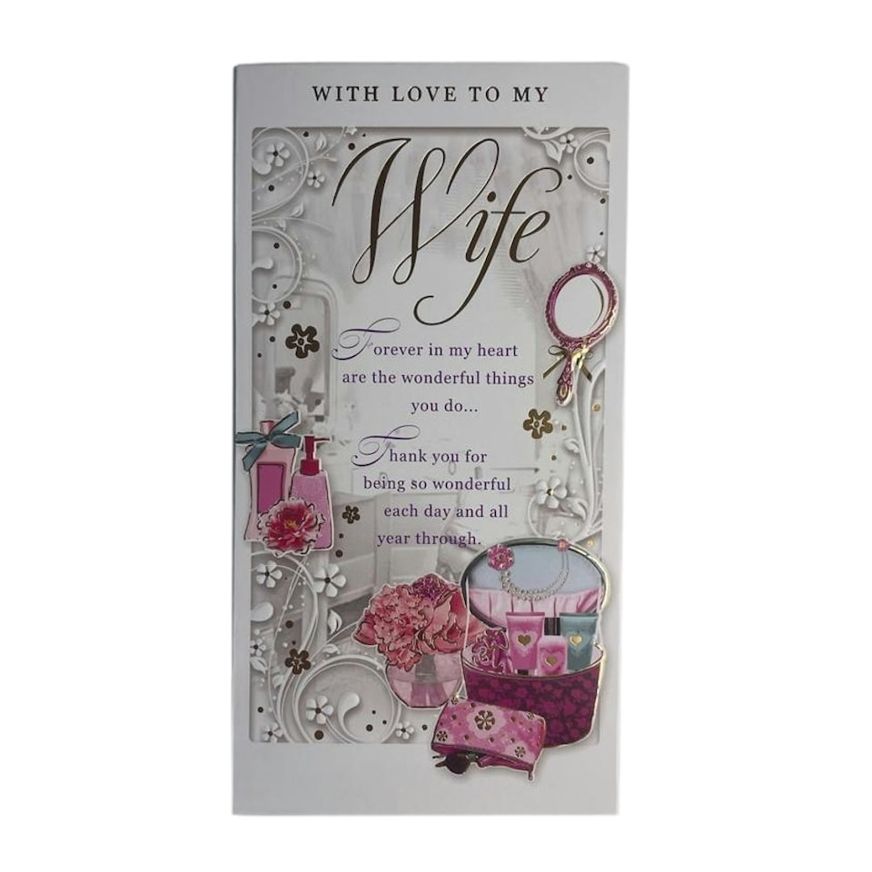 To My Wife Forever In My Heart Mother's Day Card