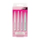 image 5 of Brushworks 4 Piece Combination Tweezer Set - Pastels