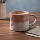 image 4 of Mikasa Pink & White Ombre 350ml Mug
