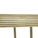 image 3 of Interiors by Premier Mirrored Top Side Table With Gold Polished Frame Green