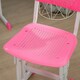 image 8 of HOMCOM Kids Desk and Chair Set Adjustable Height Study Table Set w/ Drawer 