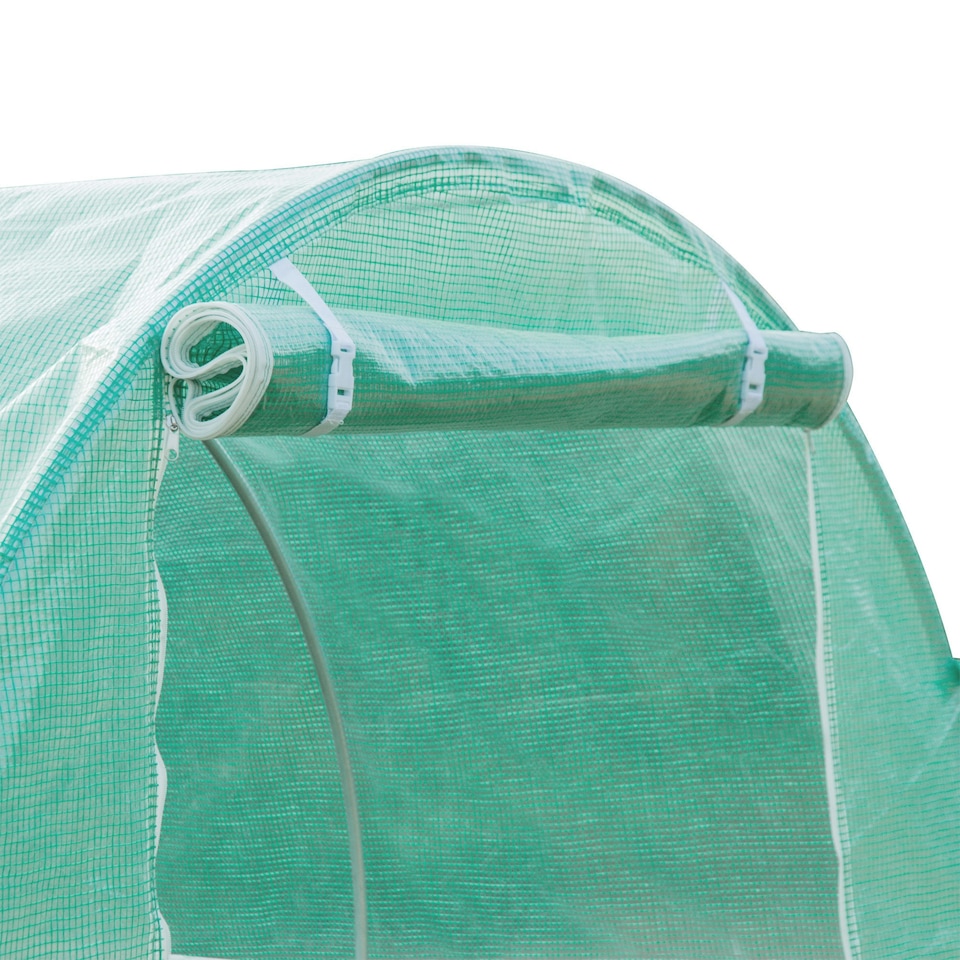 image 1 of Outsunny 6 x 3 x 2m Greenhouse Replacement Cover ONLY for Tunnel Greenhouse