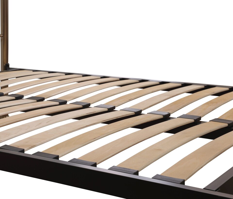 image 1 of 4ft6 Double Brass Finish,Ivory Cream,Traditional Antique Victorian Metal Bed Frame | Cream | Antique Brass & Ivory Cream | Double