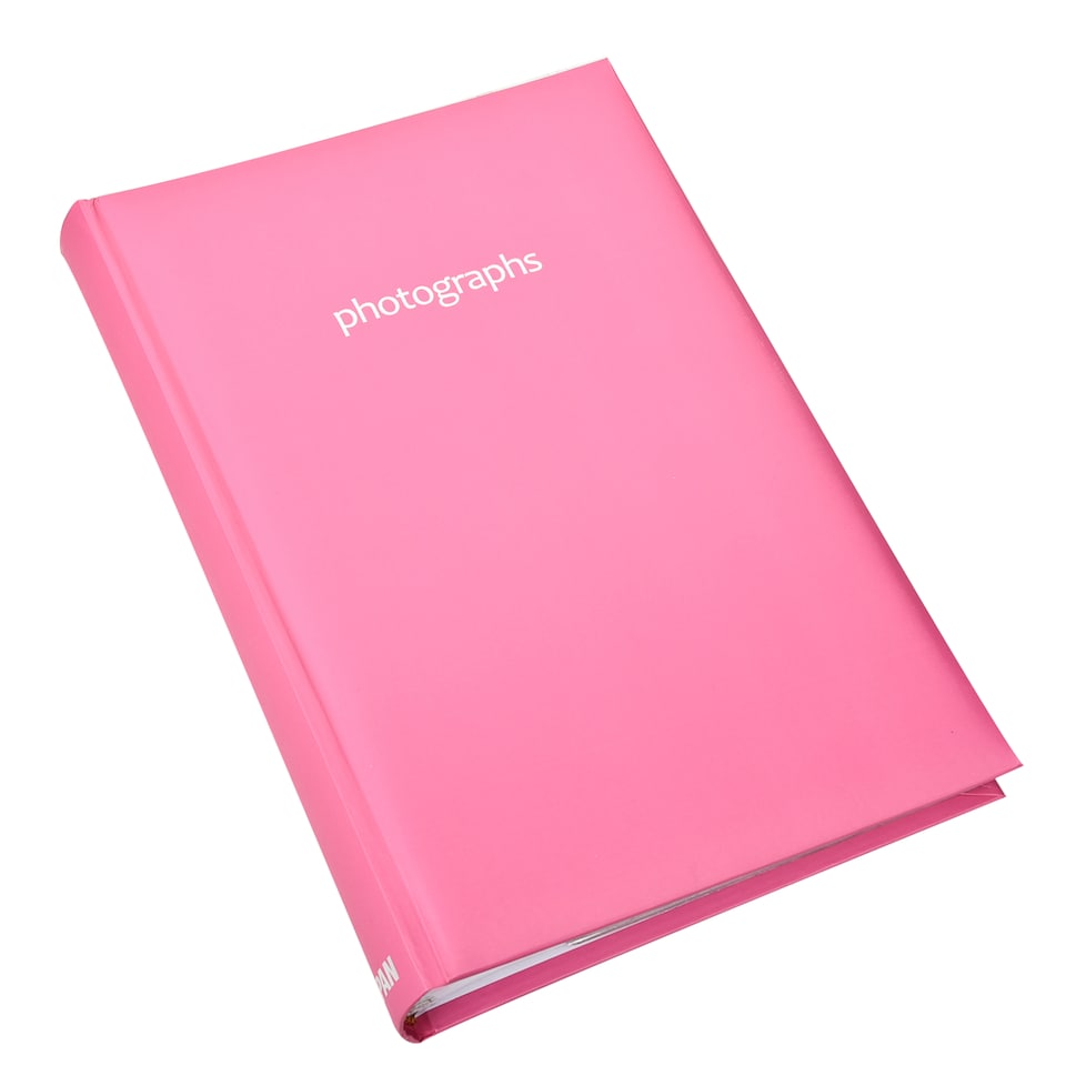 image 1 of ARPAN Large Slip In Memo Photo Album for 300 Photos 6x4" (10x15cm) – Hardcover Picture Album with Memo Writing Space for Family, Wedding & Travel Memories