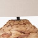 image 5 of Boho Natural Water Hyacinth Table Lamp