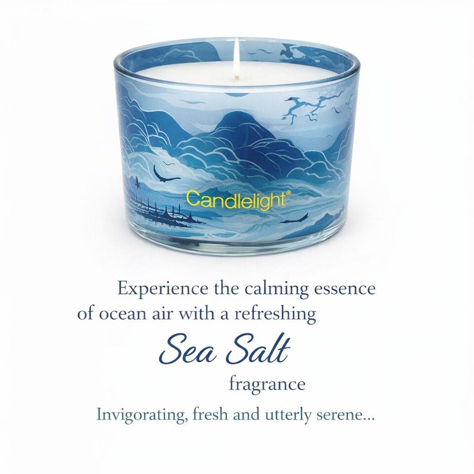 image 1 of The Silk Road Collection Tianshui Sea Salt Candle Duo Gift Set