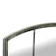 image 2 of Primrose Metal Arched Glass Garden Mirror 2ft 7in x 2ft