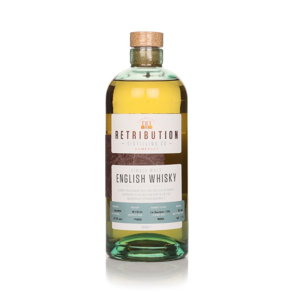 image 1 of Retribution 3 Year Old cask W008 - Bourbon Cask