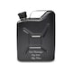 image 1 of Personalised Engraved Black Jerry Can Hip Flask Birthday Gift