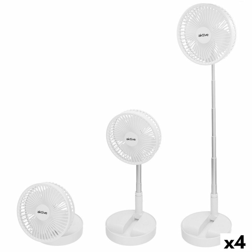 image 1 of Folding Portable Ventilator Aktive Rechargeable (4 Units)