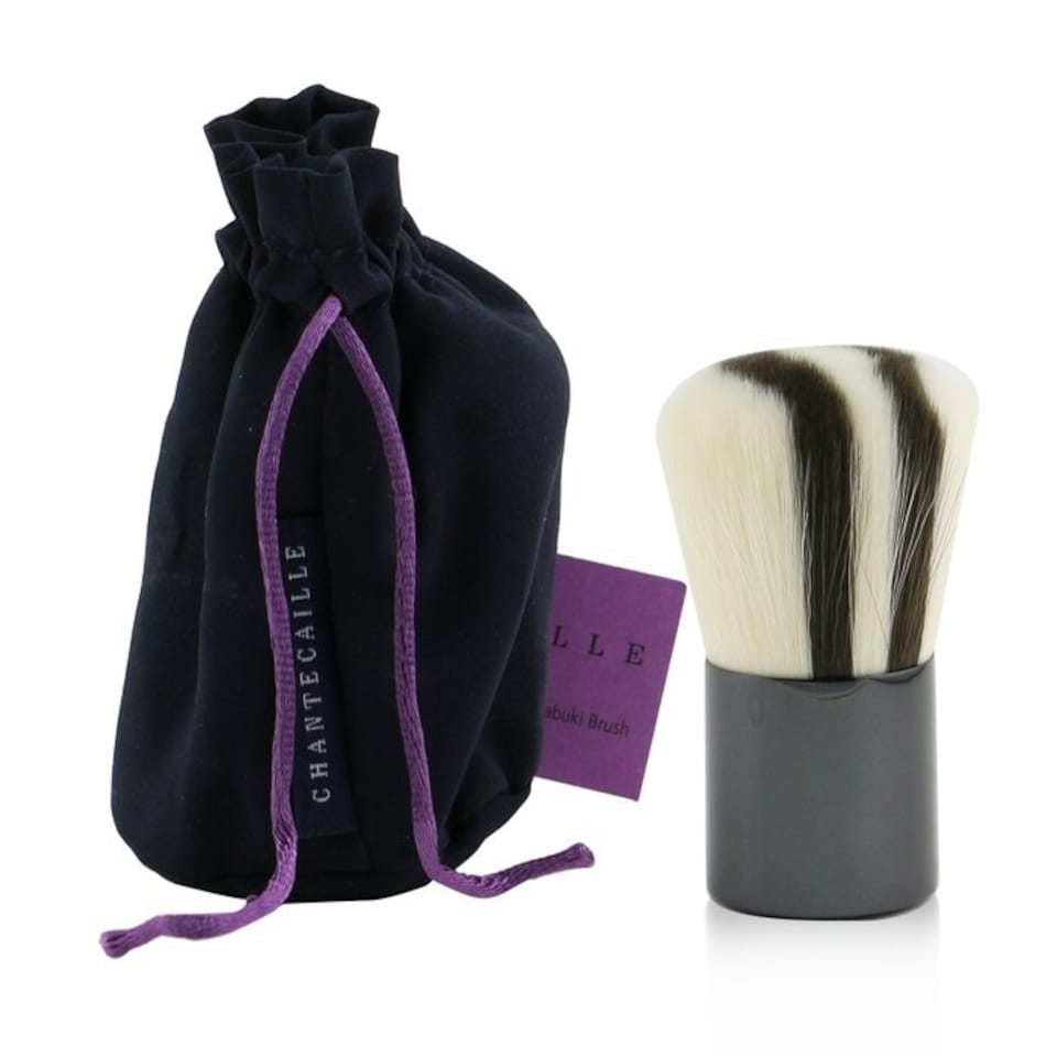 image 1 of Kabuki Brush (with Gunmetal Handle) - - N/A
