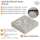 image 3 of Vinyl Floor Tiles Self Adhesive – 30 Pack Covers 30 sqf (2.79sqm) – 12x12in (30.5x30.5cm) Waterproof Peel & Stick Vinyl Flooring for Kitchen, Bathroom & Home Light Grey Marble