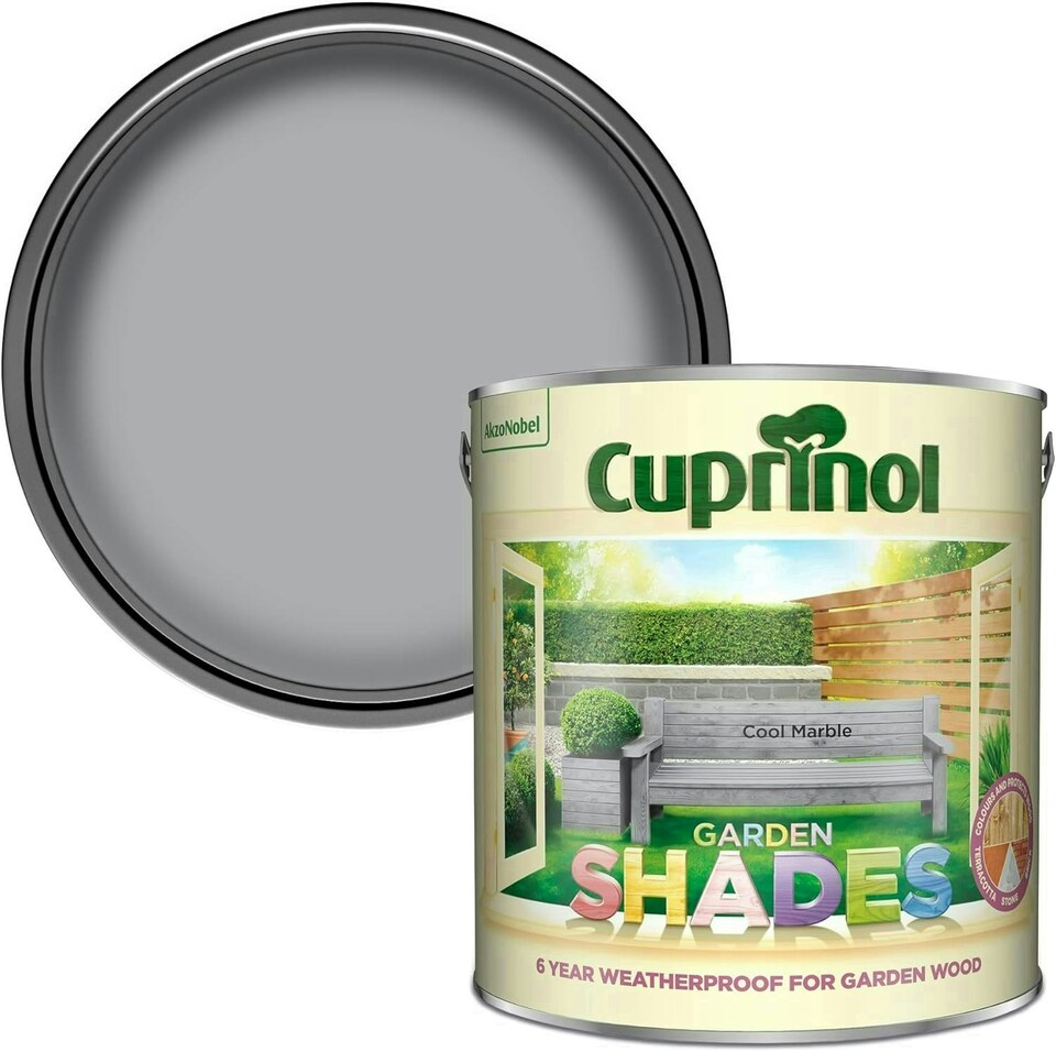 image 1 of Cuprinol Garden Shades 2.5L Cool Marble