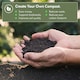 image 6 of VonHaus Garden Compost Bin 360L Frost & UV Resistant Black